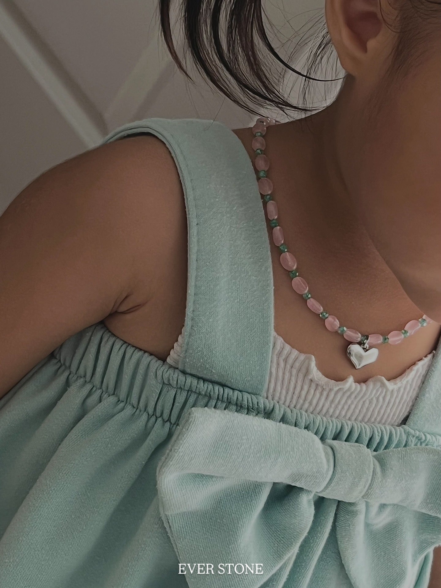 Rosy Mint Heart