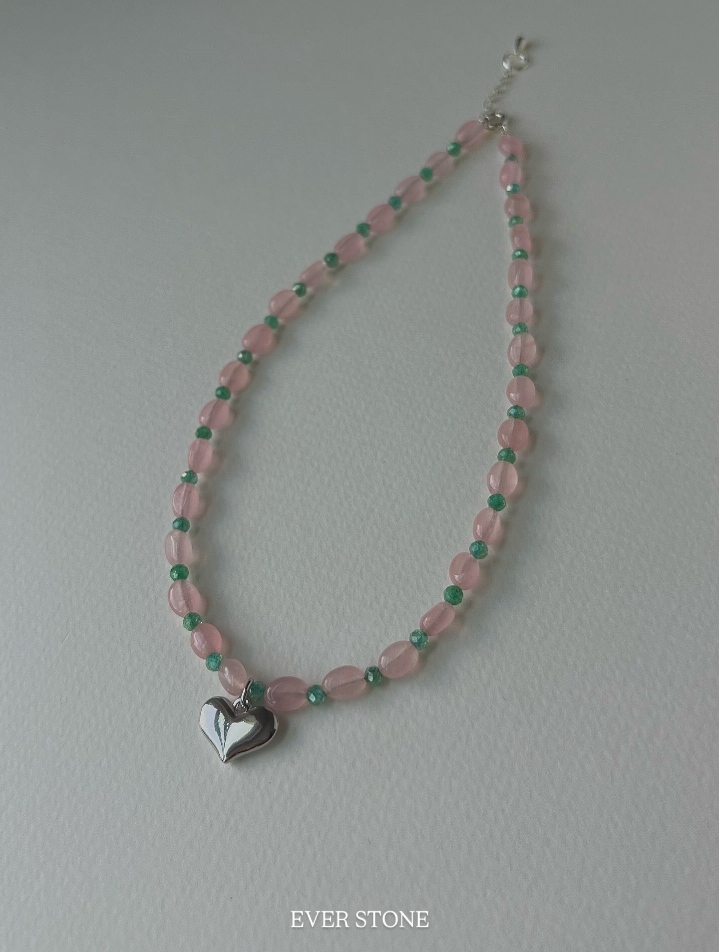 Rosy Mint Heart