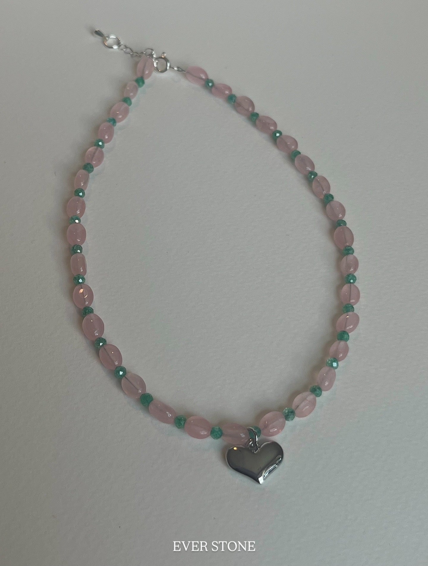 Rosy Mint Heart