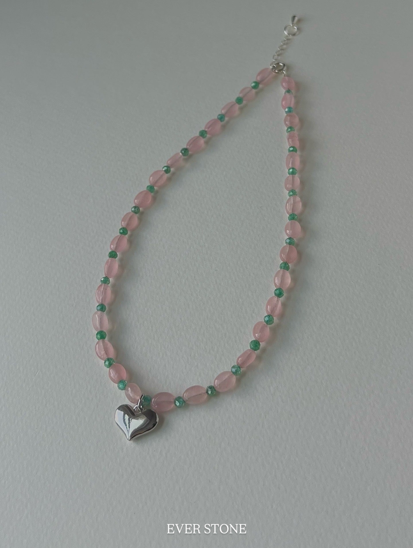 Rosy Mint Heart