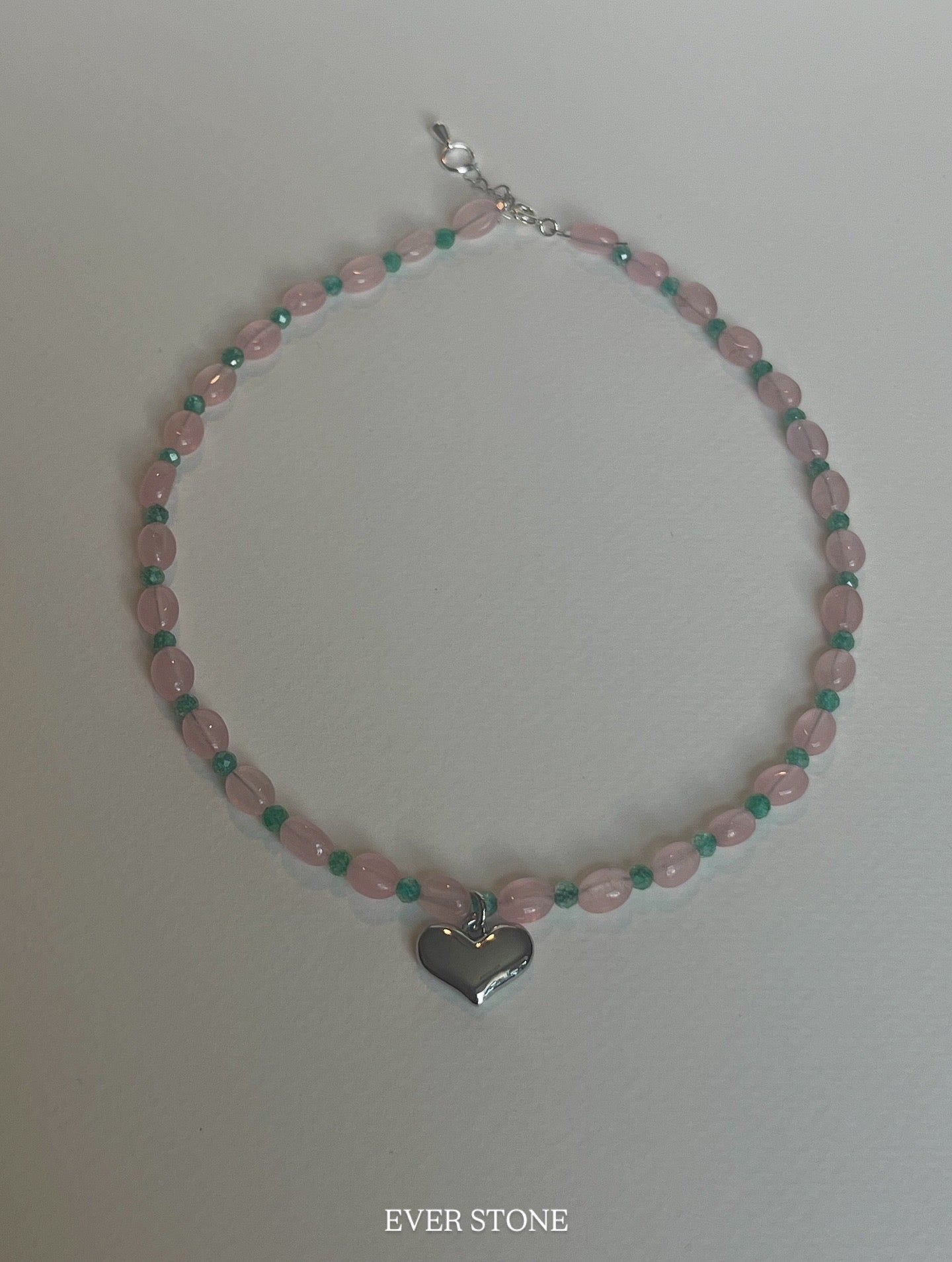 Rosy Mint Heart
