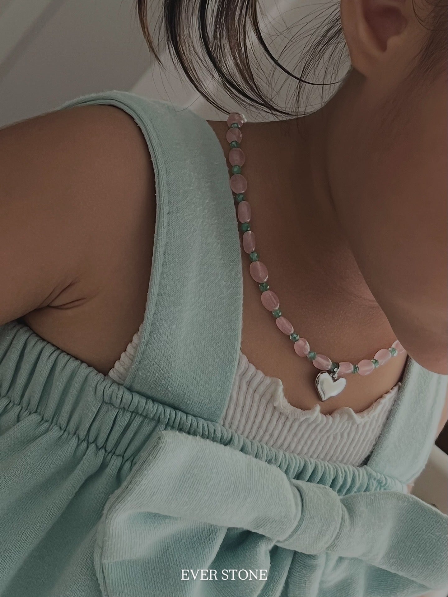 Rosy Mint Heart