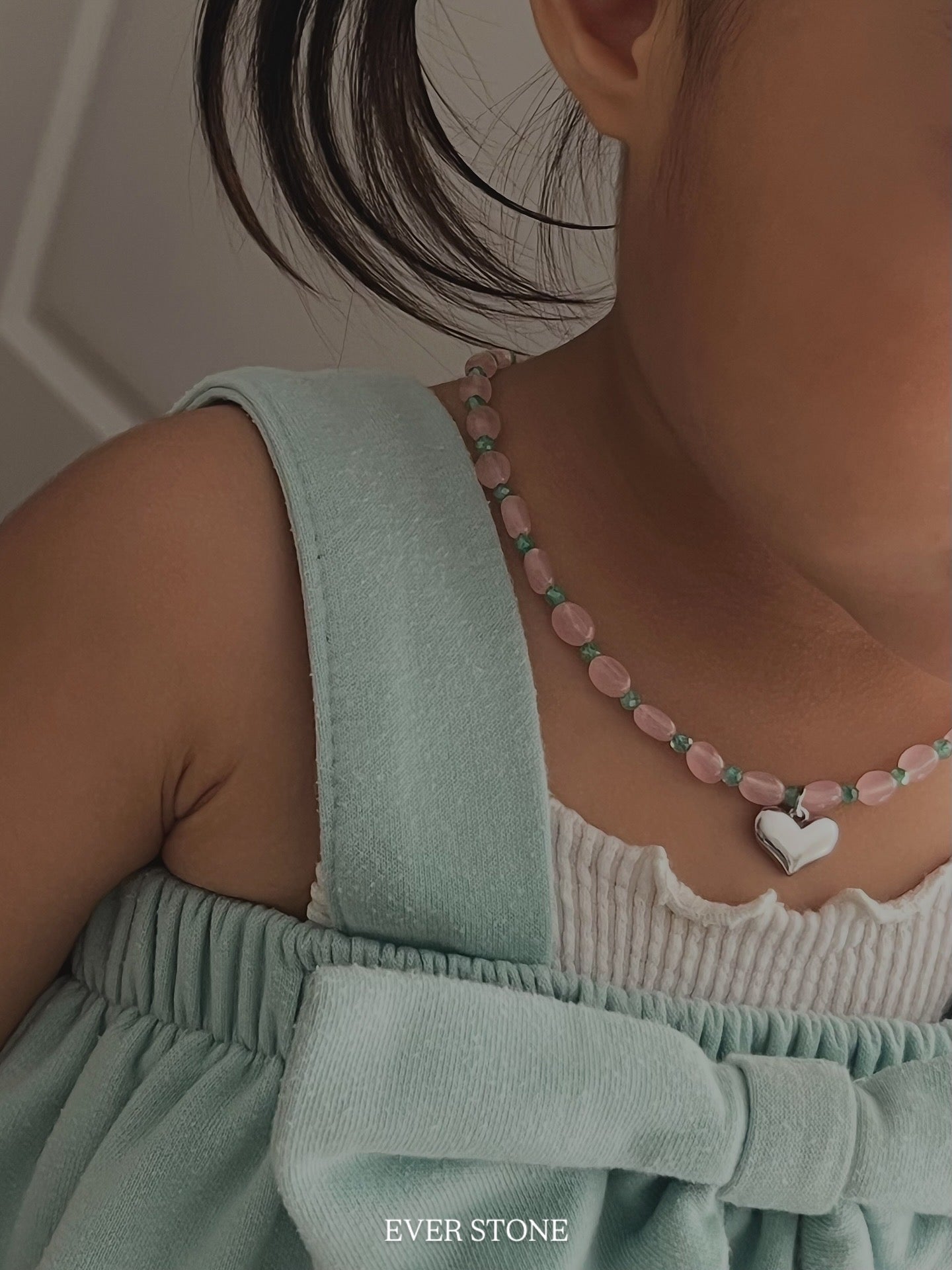 Rosy Mint Heart