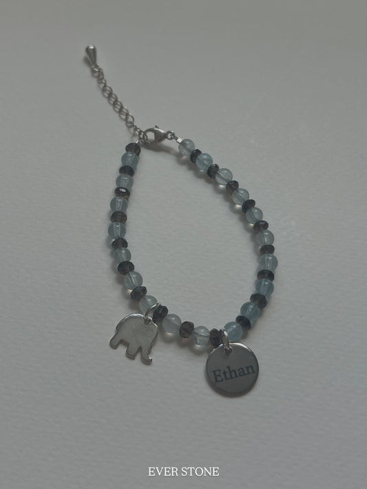 Black Blue Bracelet