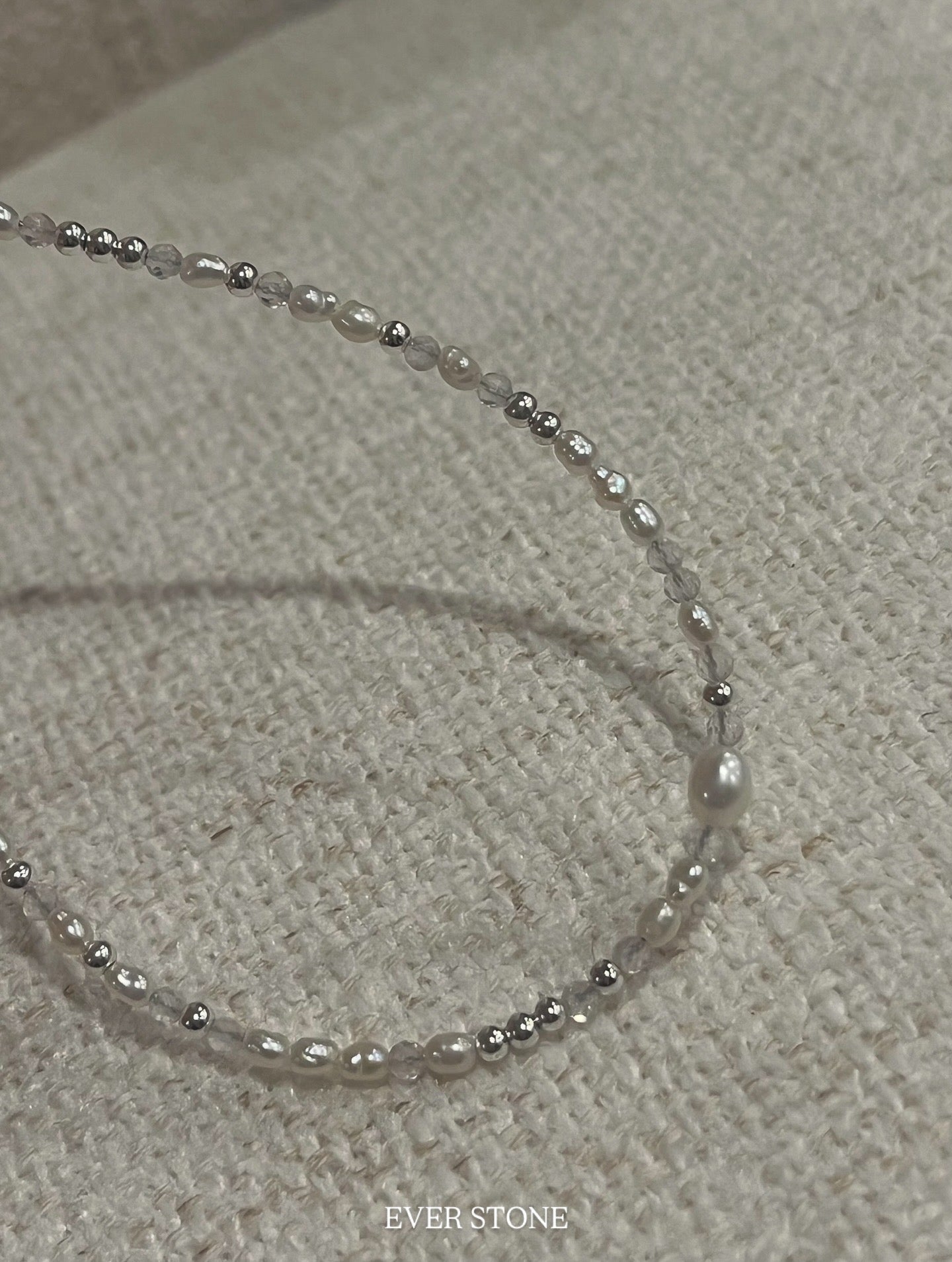Shimmer silver bracelet