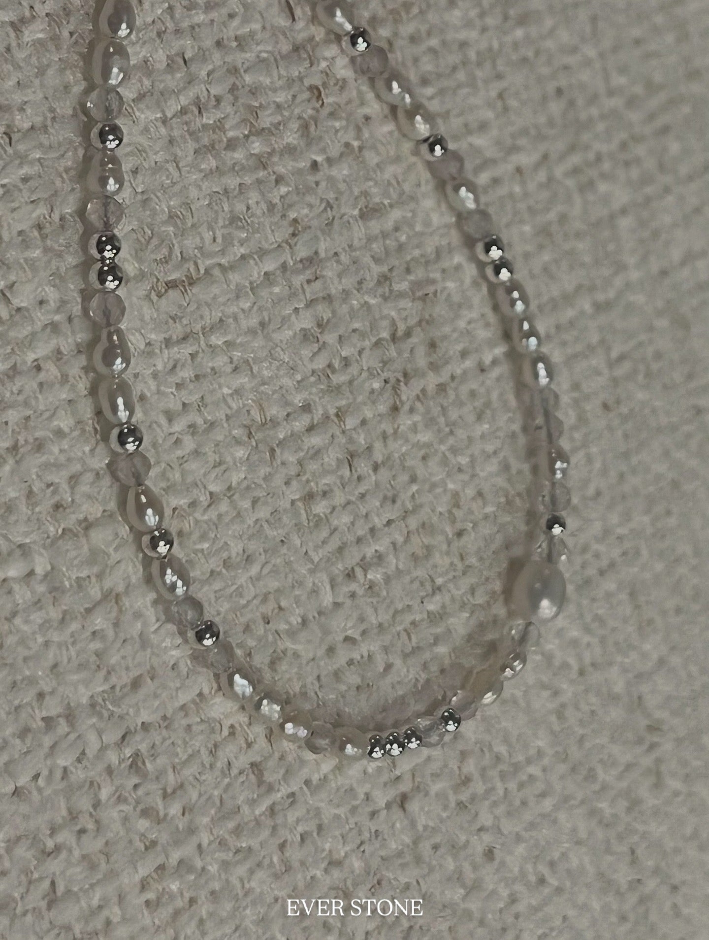 Shimmer silver bracelet