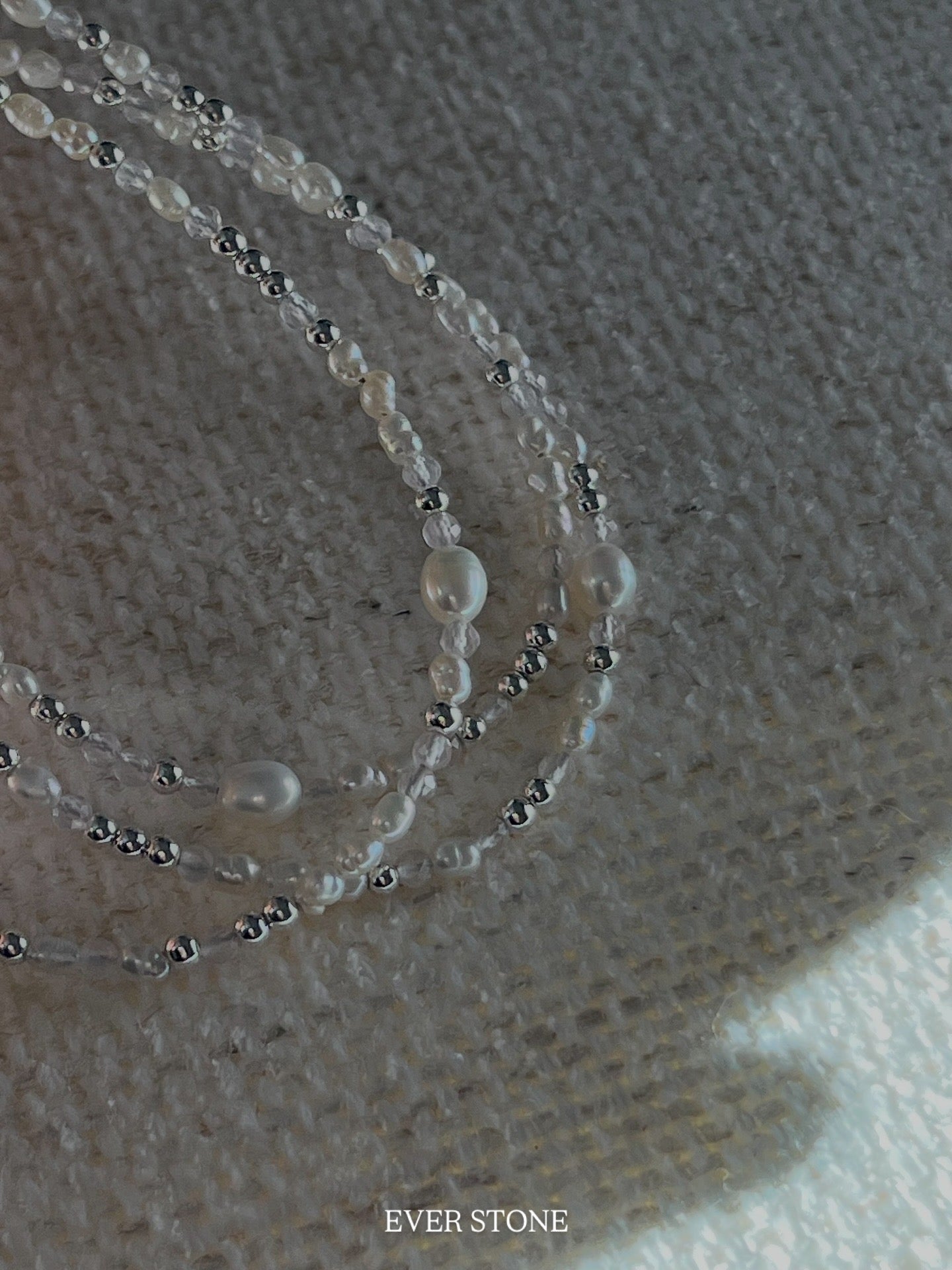 Shimmer silver bracelet