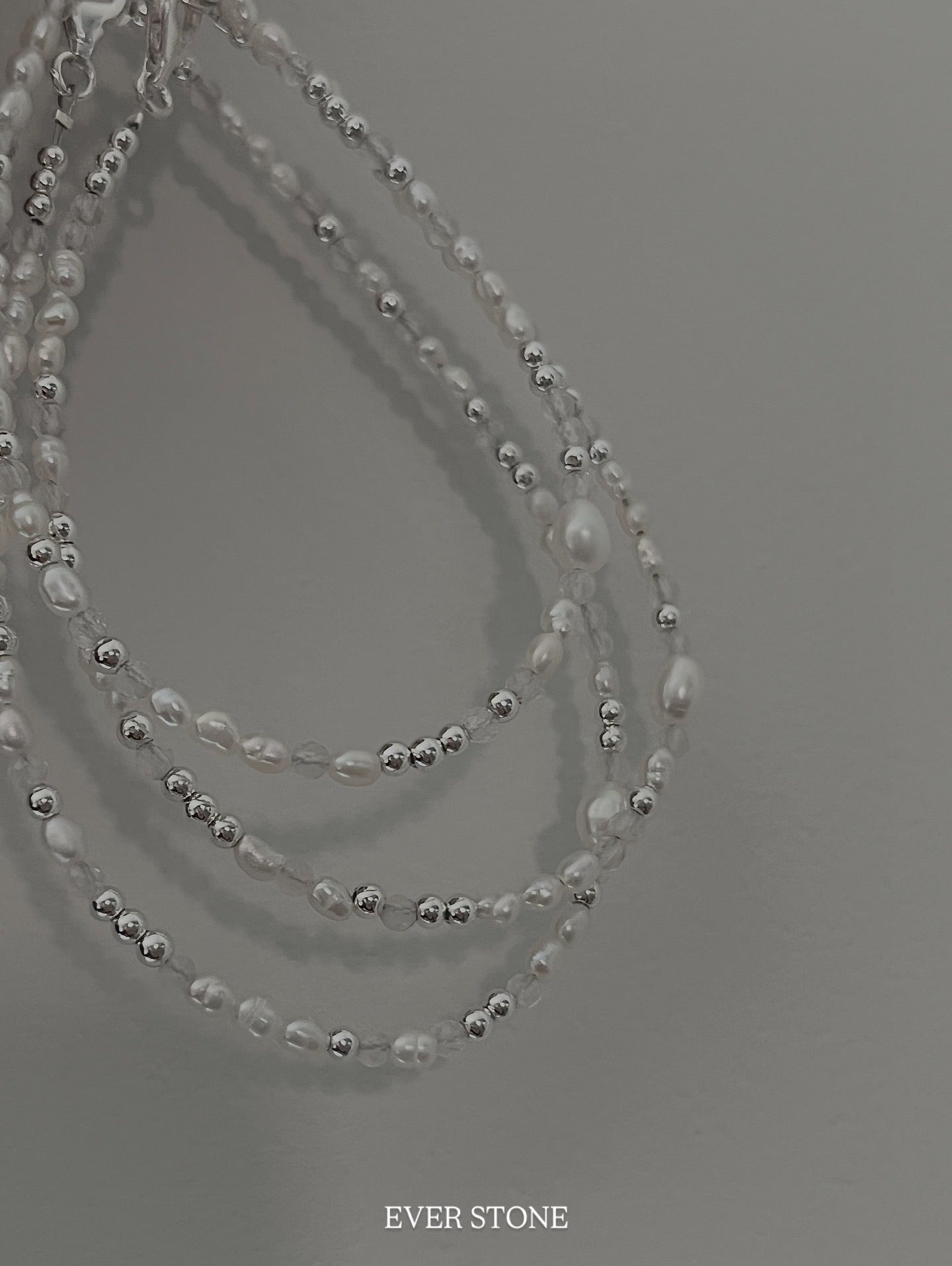 Shimmer silver bracelet