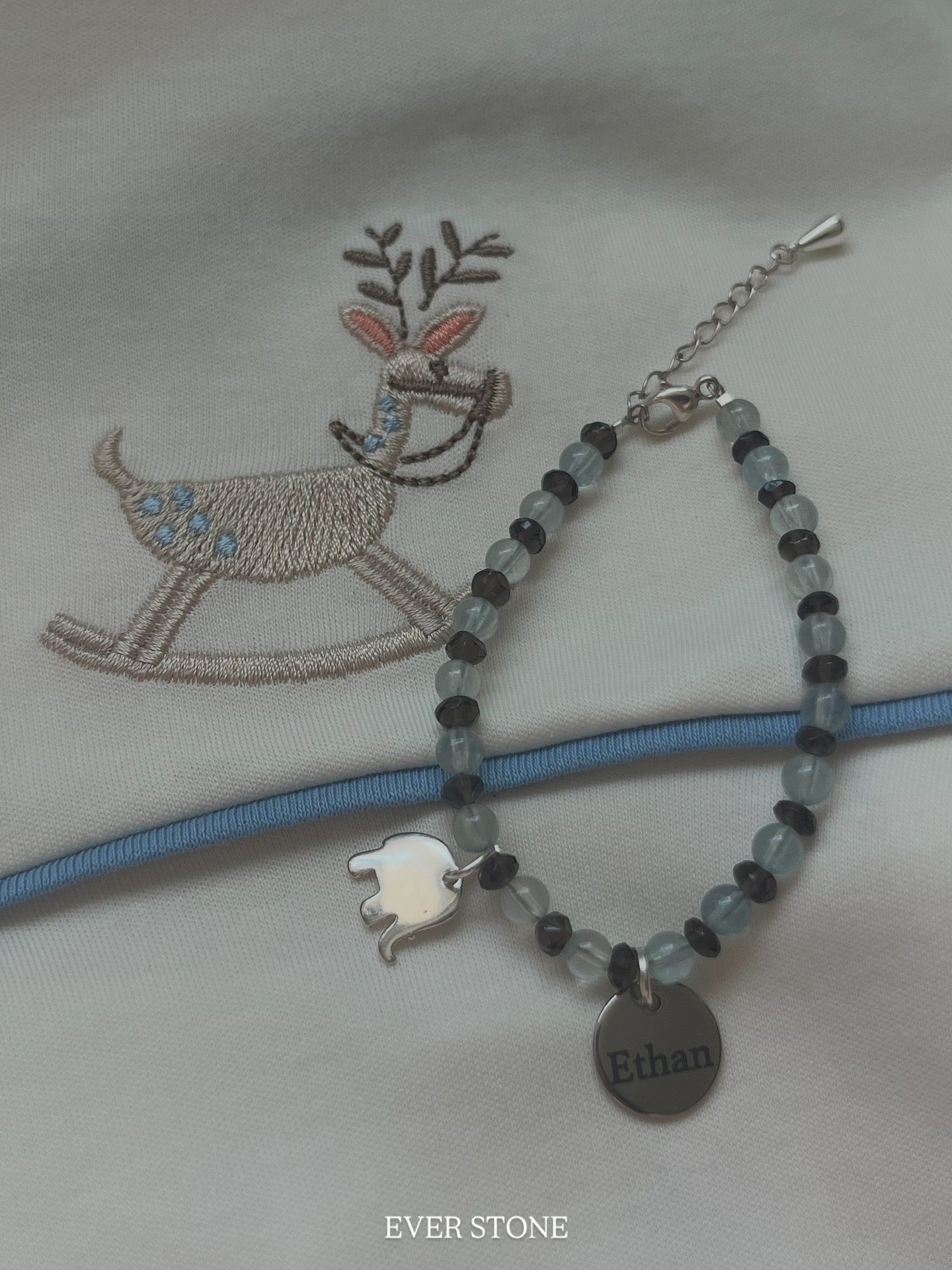 Black Blue Bracelet